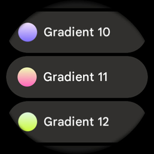 Outlined Watch Face screenshot