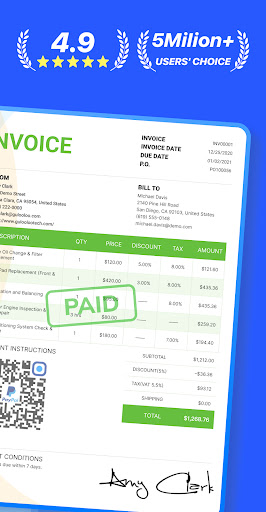 Invoice Maker - InvoiceBase screenshot