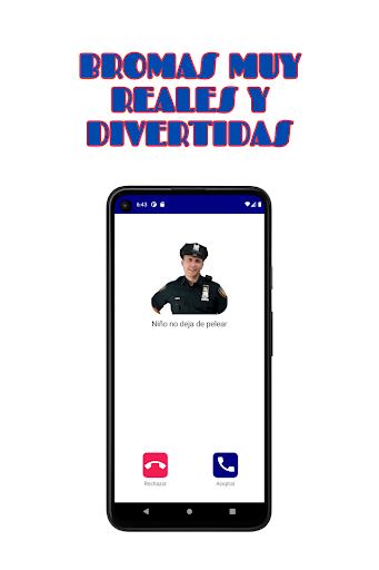 Policia de Niños Llamada Falsa screenshot