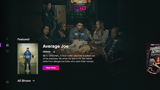 BET+ screenshot