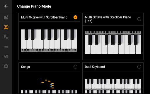 Mini Piano Lite screenshot