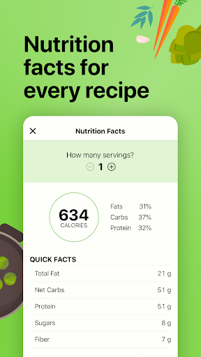 Mealime Meal Plans & Recipes screenshot