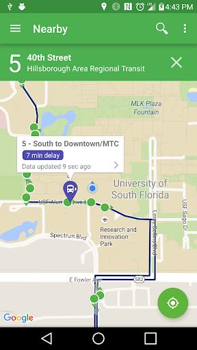 OneBusAway screenshot