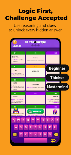 Word Hike -Inventive Crossword screenshot