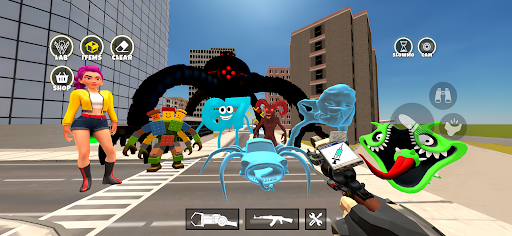 Nextbots In Playground mod screenshot