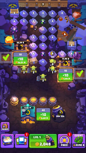 Gold and Goblins: Mining Games screenshot