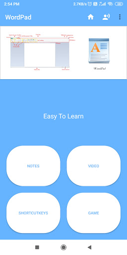 WordPad - Easy To Learn screenshot
