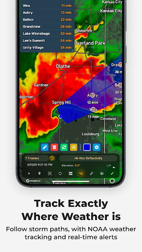 RadarOmega: Doppler Radar App screenshot