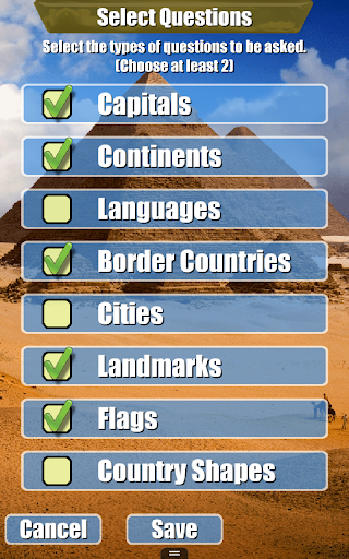 Stack the Countries® screenshot