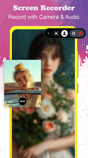 Background video recorder screenshot