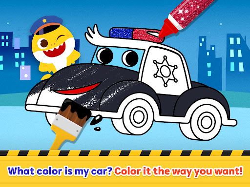 Baby Shark Car Town: Kid Games screenshot