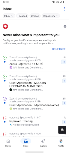 GitHub screenshot