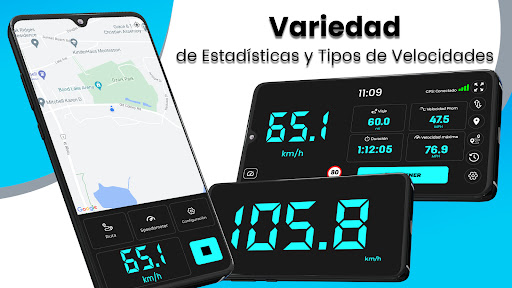 GPS Speedometer Odometer & HUD screenshot