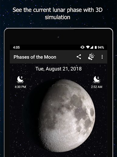 Phases of the Moon screenshot