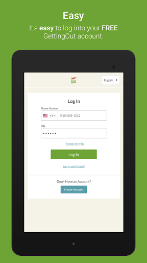 GettingOut Visits screenshot