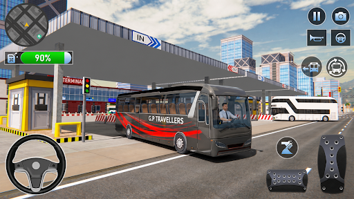 Bus Simulator : 3D Bus Games screenshot