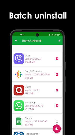 Delete apps - Easy Uninstall screenshot