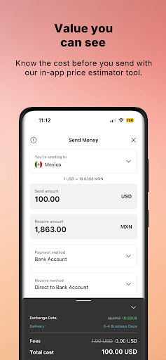MoneyGram® Money Transfers App screenshot
