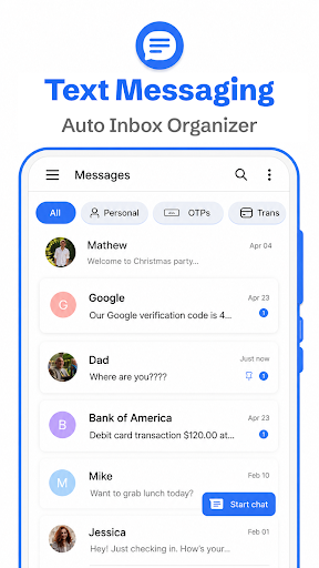 Messages - Text Messenger App screenshot