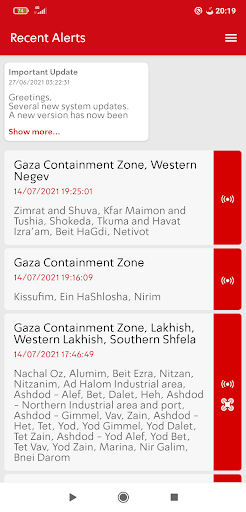 Tzofar - Red Alert | צופר screenshot