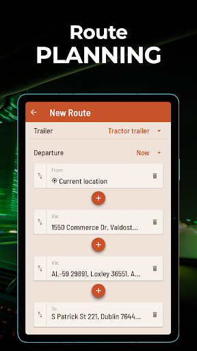 Hammer: Truck GPS & Maps screenshot