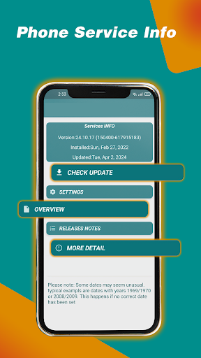 Services Info / Apk Installer screenshot