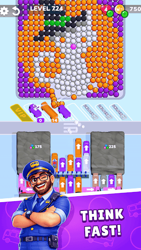 Bubble Bus: Parking Jam Puzzle screenshot