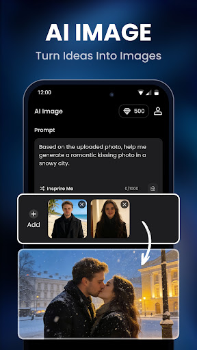 Video AI - AI Hug & Kiss Maker screenshot