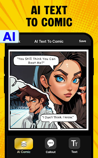 Cartoon Comic Strip Maker screenshot