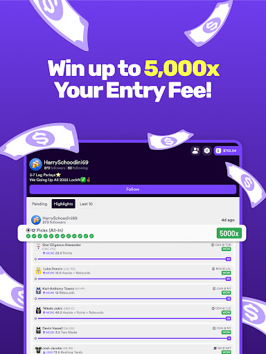 Dabble - Real Money Pick'Em screenshot