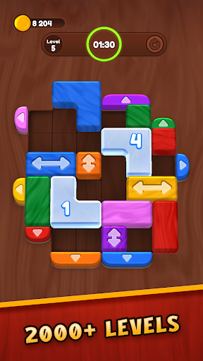 Wood Color Jam - Block Puzzle screenshot
