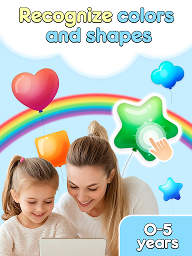 Baby Balloons pop screenshot