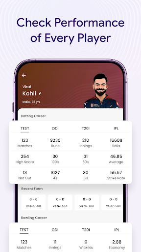 Cricket Guru - Fast Live Score screenshot