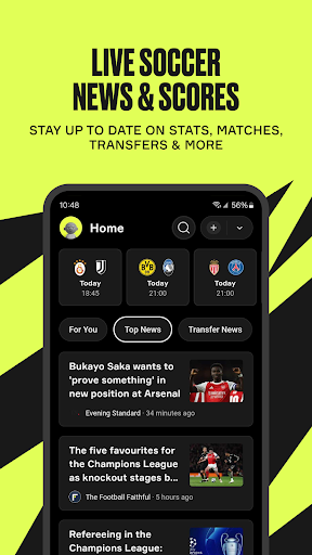 OneFootball: All Soccer Scores screenshot