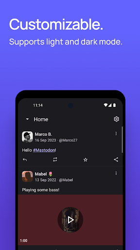 Mastodon screenshot