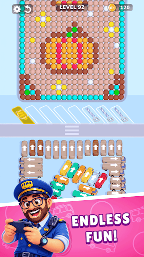 Bubble Bus: Parking Jam Puzzle screenshot