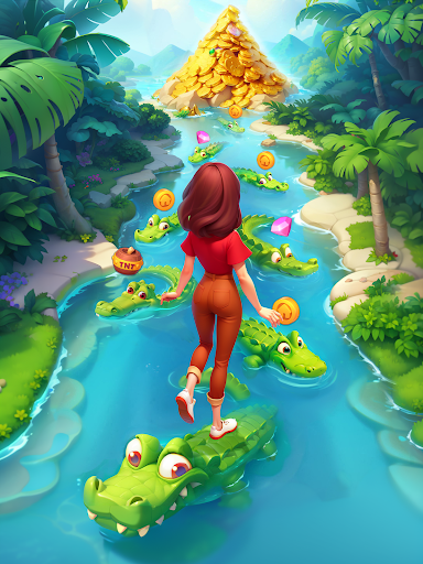 Merge Adventure: Travel Games screenshot