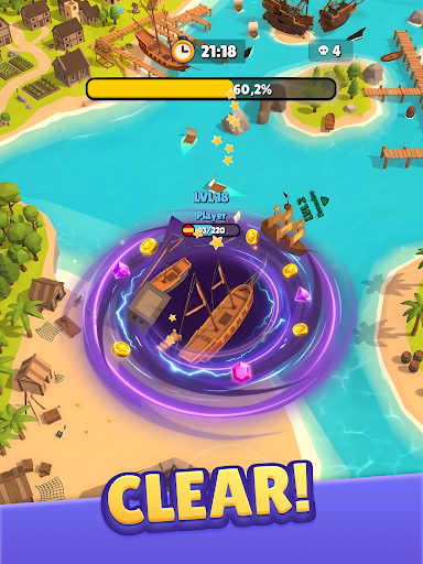 Hole.io screenshot