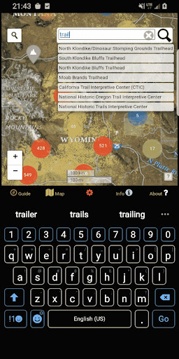 BLM Public Lands Map Guide USA screenshot