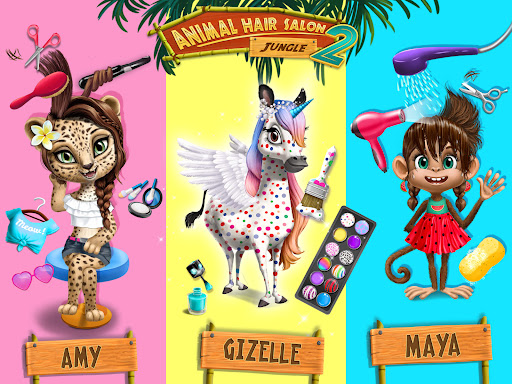 Jungle Animal Hair Salon 2 screenshot