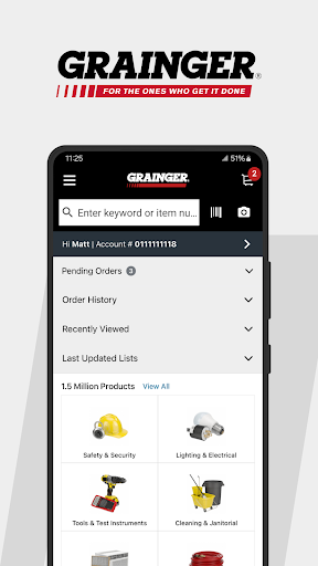 W.W. Grainger, Inc. screenshot