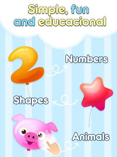 Baby Balloons pop screenshot