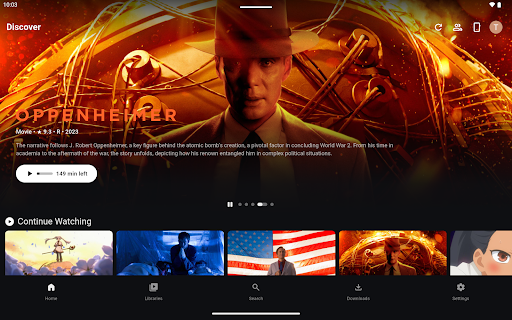 Plezy for Plex & Jellyfin screenshot