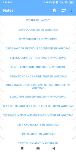 WordPad - Easy To Learn screenshot