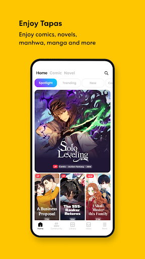 Tapas – Comics and Novels screenshot