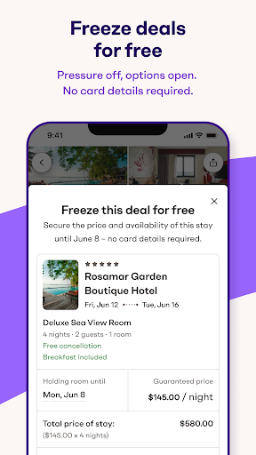 Vio: Hotels & travel deals screenshot