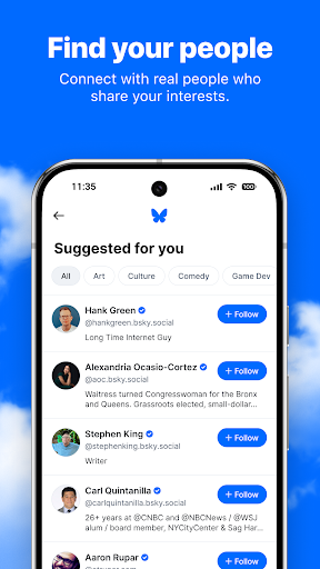 Bluesky screenshot