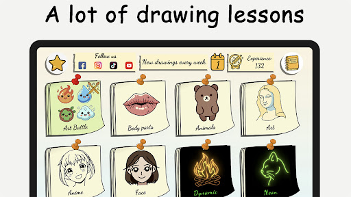 ArtLoop: Learn how to draw screenshot