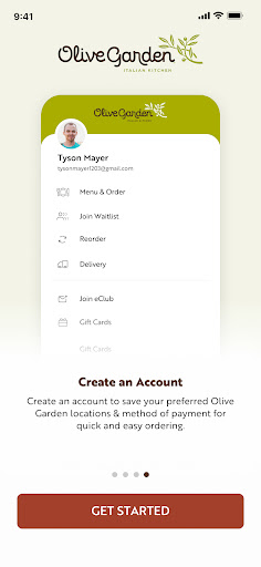 Olive Garden Italian Kitchen screenshot