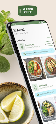 Green Chef: Healthy Recipes screenshot